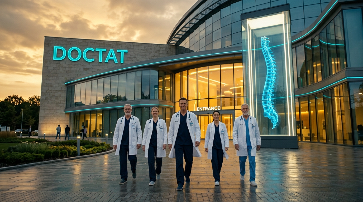 DOCTAT Spine Center - Department Heads & Holographic Spine Pavilion